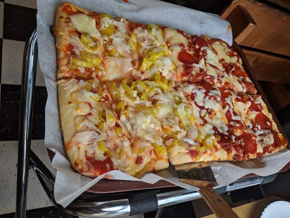 Half Chicken Half Pepperoni Pizza